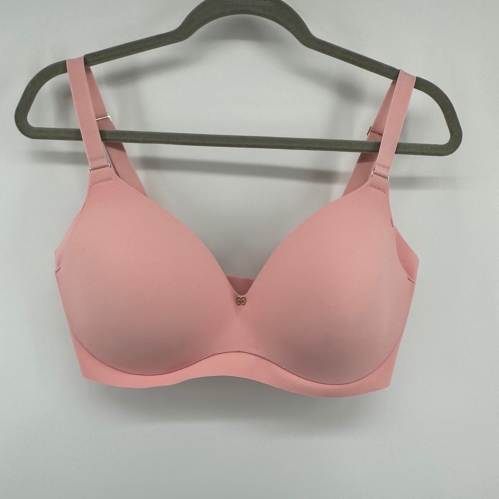 Honeylove Cloud Embrace Bra Women 34DD(E) Pink NWT Seamless Wireless Comfort